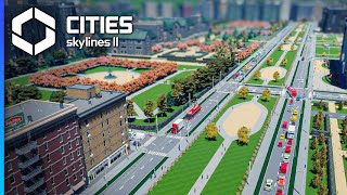 Using ANARCHY amp DEV MODE to build a Custom Avenue — Cities Skylines 2 [upl. by Ikciv]