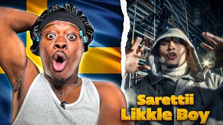 Sarettii 5148  Likkle Boy OFFICIELL MUSIKVIDEO 🇸🇪🔥 REACTION [upl. by Alderson815]