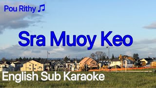 Sra Muoy Keo English Karaoke [upl. by Falo]