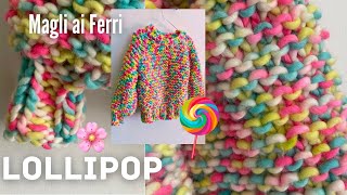 🌸 🍭 GOLF a maglia topdown con ferri GIGANTI 🤩 “Lollipop” [upl. by Caughey574]