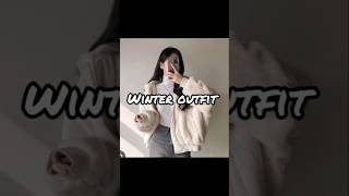 Winter Outfits 😍beauty fashion aesthetic youtubeshorts trend [upl. by Naxor]