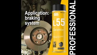 Application of BIZOL Ceramic L55 on braking systems [upl. by Niwrehs]