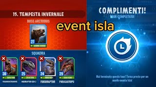 🚨EVENT ISLA RAID ARCTODUS🚨 JURASSIC WORLD ALIVE 3334 Italian Apex [upl. by Wilinski]