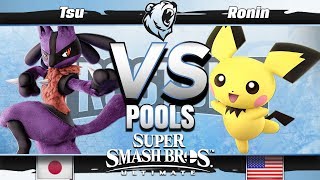 Tsu Lucario vs Ronin Pichu  Ultimate Pools  Frostbite 2019 [upl. by Anhaj]