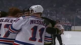 Final Faceoff Handshakes Rangers Lift The Cup 1994 Stanley Cup Finals Game 7 Canucks vs Rangers [upl. by Ellenad]