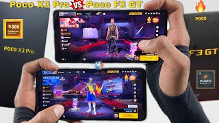 Poco x3 pro vs poco f3 gt speed test and comparison [upl. by Anirual]