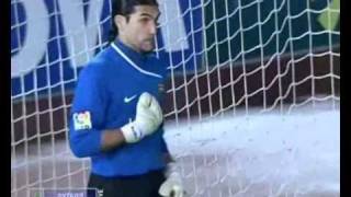 Jose Manuel Pinto funny save penalty [upl. by Nilyahs]