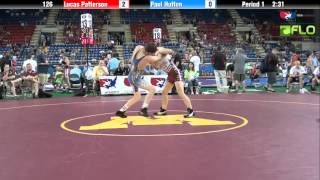 Cadet 126  Lucas Patterson Georgia vs Paul Hutton Maryland [upl. by Odlaniger]