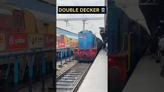 Double Decker Train Journey doubledecker trainjourney youtubeshorts [upl. by Ribak]