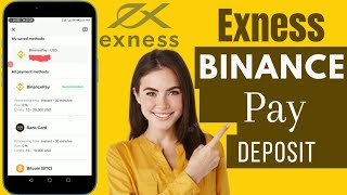 How To Deposit In Exness From Binance Pay  Deposit In Exness Through Binance Pay [upl. by Aubin]