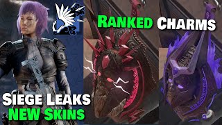 R6 Ranked Charms Y9S3 amp Battle Pass Skins Operation Twin Shells [upl. by Ogu]