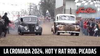 LA CROMADA 24 Encuentro y picadas de HOT Y RAT ROD  GarageTv [upl. by Rosel]