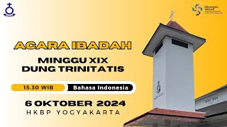 IBADAH MINGGU XIX DUNG TRINITATIS  Bahasa Indonesia  06 Oktober 2024  Pukul 1530 WIB [upl. by Hennessey752]