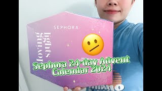 Sephora 24 Days Advent Calendar of 2024 is HERE JUST MEH [upl. by Vas]