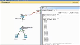 Clock Rate vs Bandwidth  Configuring clock rate and bandwidth [upl. by Slavin]