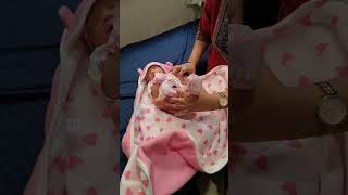 Diaper change in babies baby youtubeshorts childspecialist [upl. by Gudren]