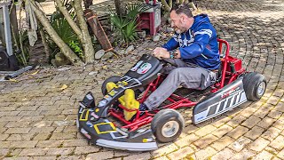 Test new electric GoKart track [upl. by Etnad]