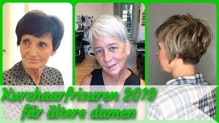 20 Frisurideen für kurzhaarfrisuren 2019 für ältere damen [upl. by Erodeht]