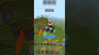 😱ROCKET IN MINECRAFT [upl. by Idolah53]