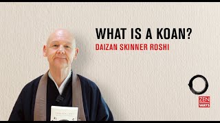 What is a koan  QampA with Julian Daizan Skinner [upl. by Airdnek]