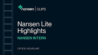 Nansen Lite Highlights [upl. by Nyvek]