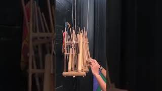 Indonesian Angklung Musical Instrument Sound Demo [upl. by Allistir]