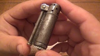 WWII Trench Lighter Fixed Up amp Working Dunhill Service Lighter [upl. by Afaw]