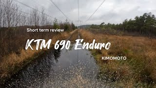 Review KTM 690 Enduro [upl. by Fernandina448]