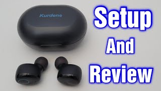 Kurdene S8 Wireless Earbuds Setup amp Review [upl. by Kawasaki645]