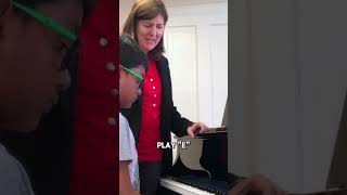 Exploring halfsteps across the keyboard piano musiceducation pianoteacher pianopedagogy [upl. by Atahs]