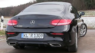 2021 Mercedes Benz C 200 Coupe 18414 PS TEST DRIVE [upl. by Tigdirb]