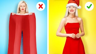 💃 Des astuces vestimentaires géniales pour la meilleure fête de lannée🧵Des astuces pour la mode [upl. by Eidoow]