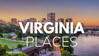 9 Best Places To Live In Virginia [upl. by Pylle400]