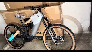 Cube Stereo Hybrid 160 HPC Race 750 unboxing 2023  2024 [upl. by Ecinehs510]