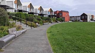 Hobsonville Point New Zealand  A Typical Modern Neighborhood  Silent Walking Tour [upl. by Davies40]