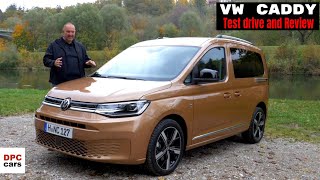 VW Caddy Van 2020 Test drive and Review  Volkswagen [upl. by Atinid]