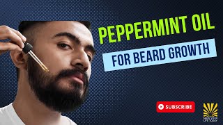 Peppermint Oil For Beard Growth  How It Can Help With Beard Growth [upl. by Nairdad]