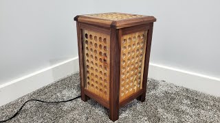 Shoji Japanese Inspired Lamp Build [upl. by Franz]