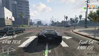 FiveM Lamborghini GallardoReventon V10 Sound Mod DOWNLOAD LINK IN THE DESCRIPTION [upl. by Nnanerak]