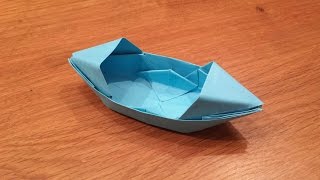 How To Make a Paper Boat That Floats  Origami [upl. by Christiane879]