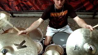 Malevolence  Outnumbered DRUM PLAYTHROUGH VIDEO [upl. by Ydniw150]