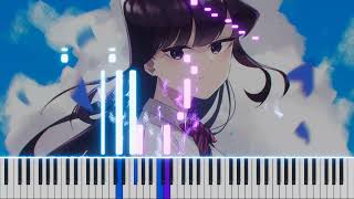 Cinderella  CIDER GIRL Komi Cant Communicate OP Piano [upl. by Ennybor]