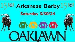 Arkansas Derby Preview  Horse Field Odds Stats Connections amp Profiles [upl. by Theda]