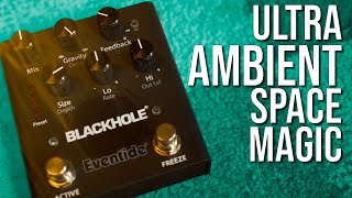 HUUUUUUUUGE Reverbs Eventide Blackhole Review [upl. by Akiemehs]