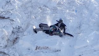 Crazy amp Epic Snowmobile Hill Climb  JUST SNOWMOBILES [upl. by Dry]