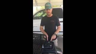 Attaching a Rear Utility Rack to Polaris Sportsman 800 EFI [upl. by Asseneg]