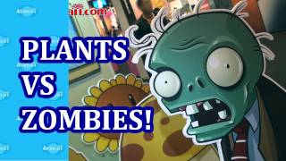 Plants vs Zombies Toys Hong Kong Toy Fair [upl. by Akkim]