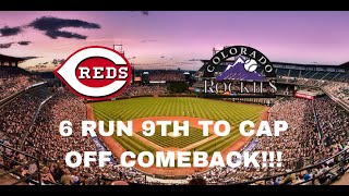 Colorado Rockies vs Cincinnati Reds Highlights 6524 [upl. by Beckett]