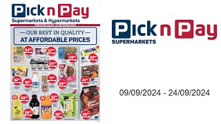 Pick n Pay specials ZA  09092024  24092024 [upl. by Onida537]