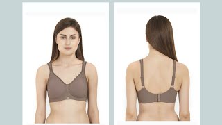 Nykaa Fashion ReviewSOIE Women Full Coverage Nonpadded Nonwired Brawaffle nykaafashion review [upl. by Henryetta892]